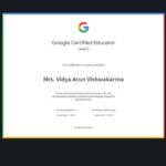 Vidya Google educators Level 2